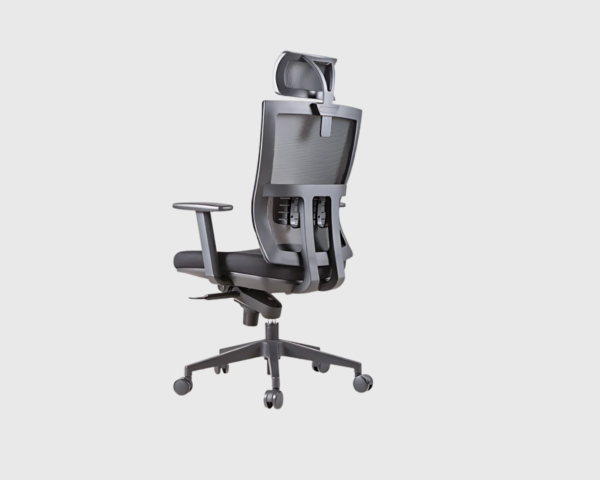 Ergonomic Office Chair with Adjustable Headrest & Lumbar Support