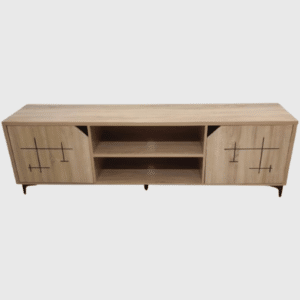 Beech White Wooden TV Stand