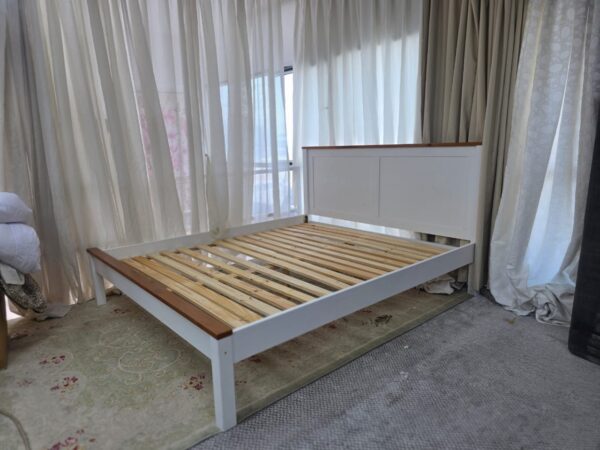 Wooden Bed Frame Abu Dhabi – Modern bed frame with free delivery