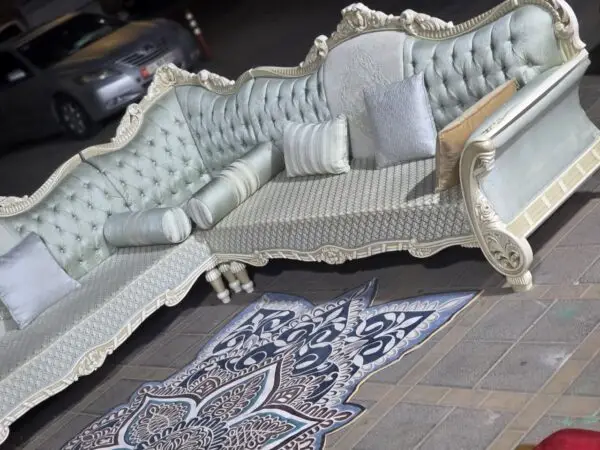 Spacious modern L-Shaped Sofa for family gatherings in Abu Dhabi