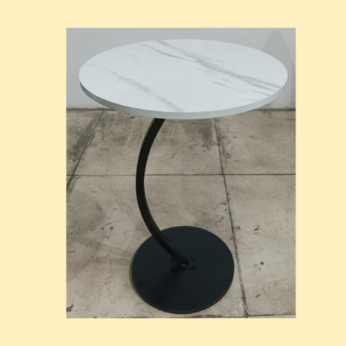 The Modern White Round Side Table Abu Dhabi
