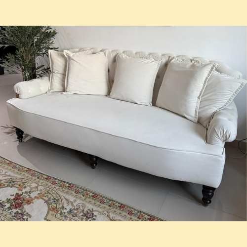 Modern White Sofa Used Furniture Abu Dhabi