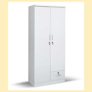 Used 2-door cabinet with 2 drawers modern storage furniture