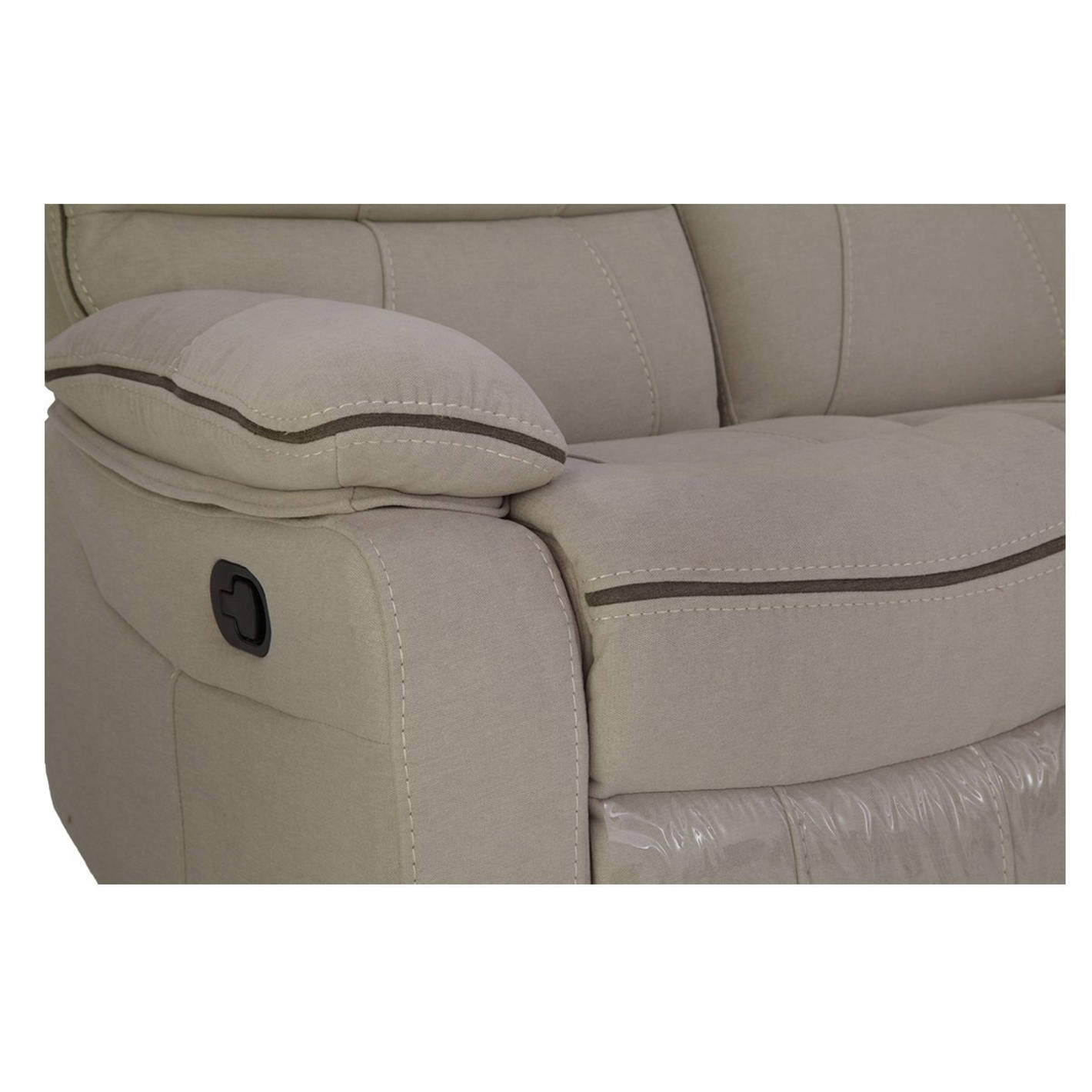 Modern beige plush fabric