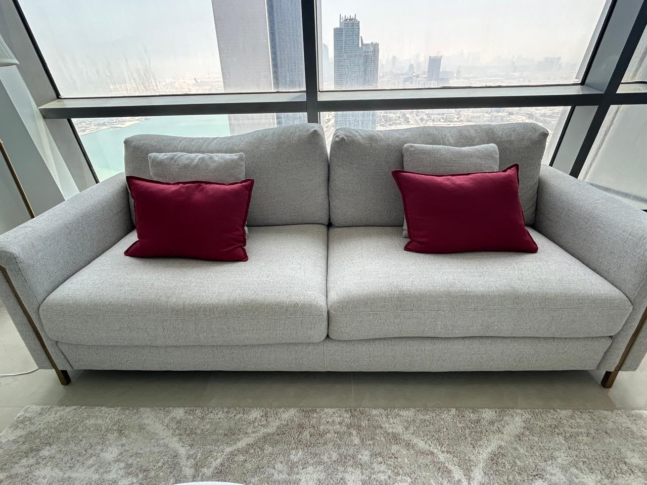 Used Home Centre sofa 3+1 set for sale in Abu Dhabi