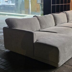 Home Centre Light Grey Modular L Shape Sofa | Fairy of Fortune Used Furniture